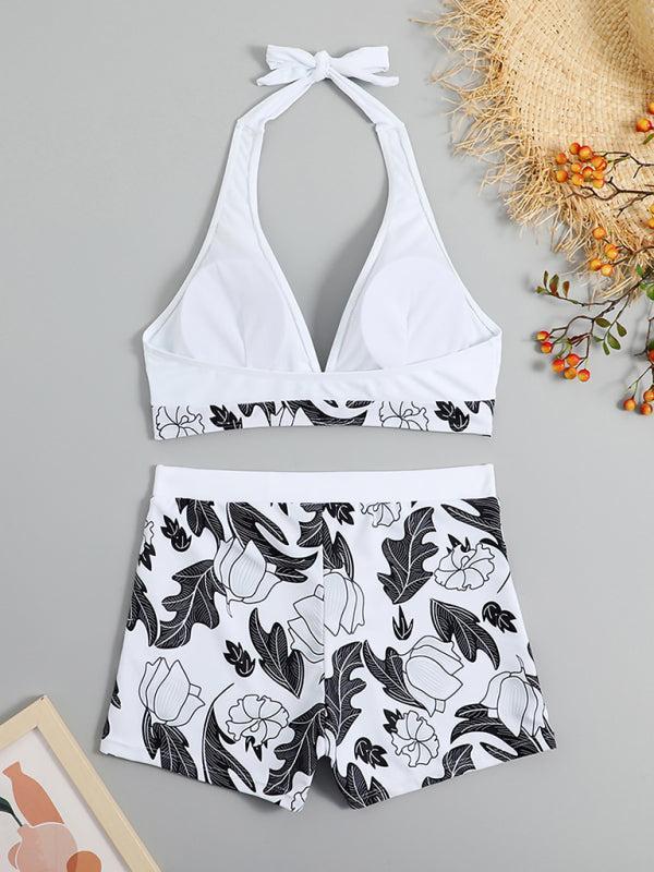 Quinette Bikini Set | Halter Top & High-Waist Shorts - Image 14