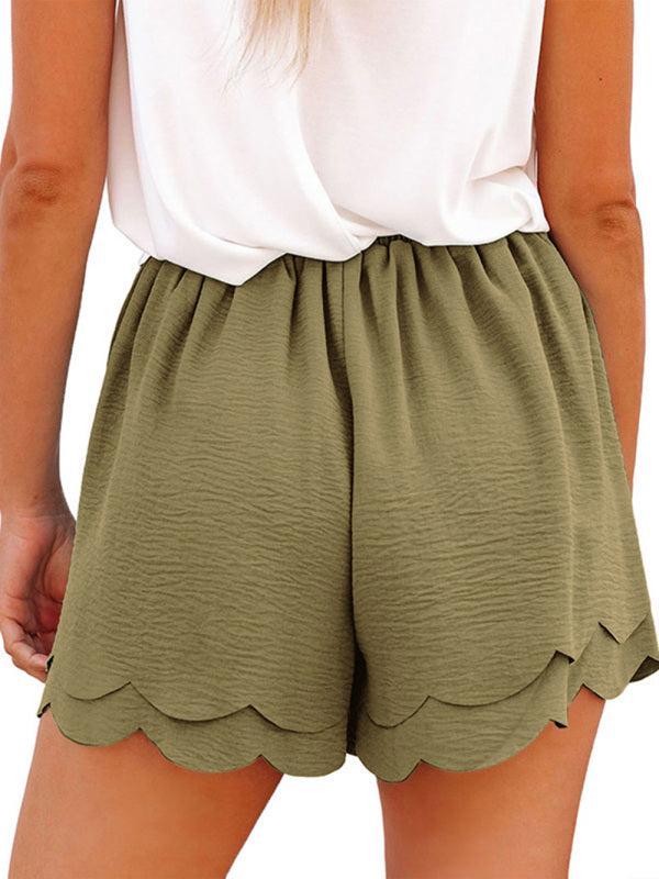 Quinisha Shorts | Layered Petal Shorts With Tie Waist - Image 9