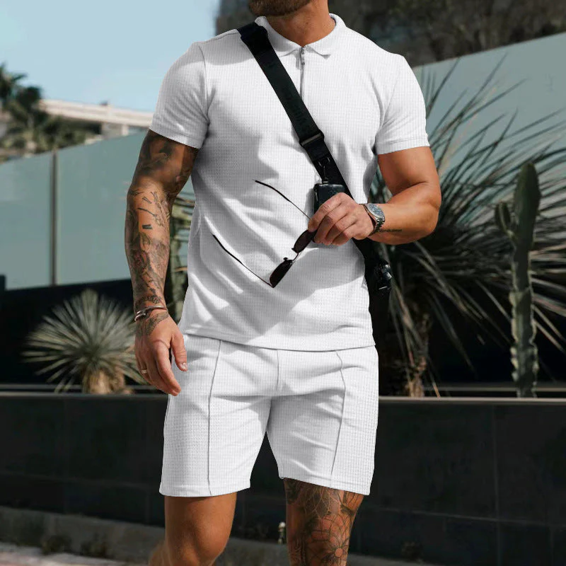 Remco Set | Men's Cotton Polo Outfit Set - Image 4