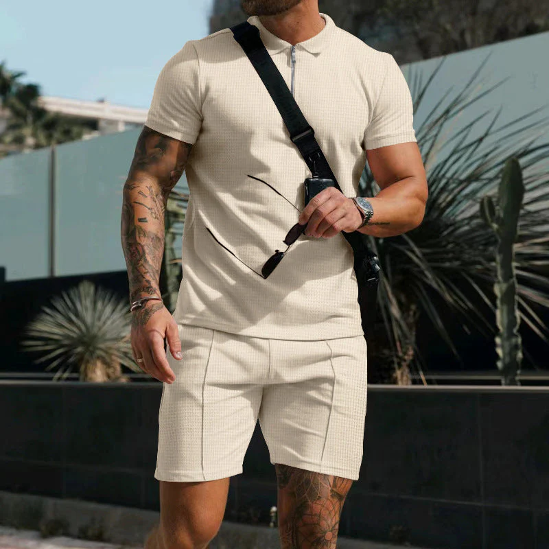 Remco Set | Men's Cotton Polo Outfit Set - Image 5