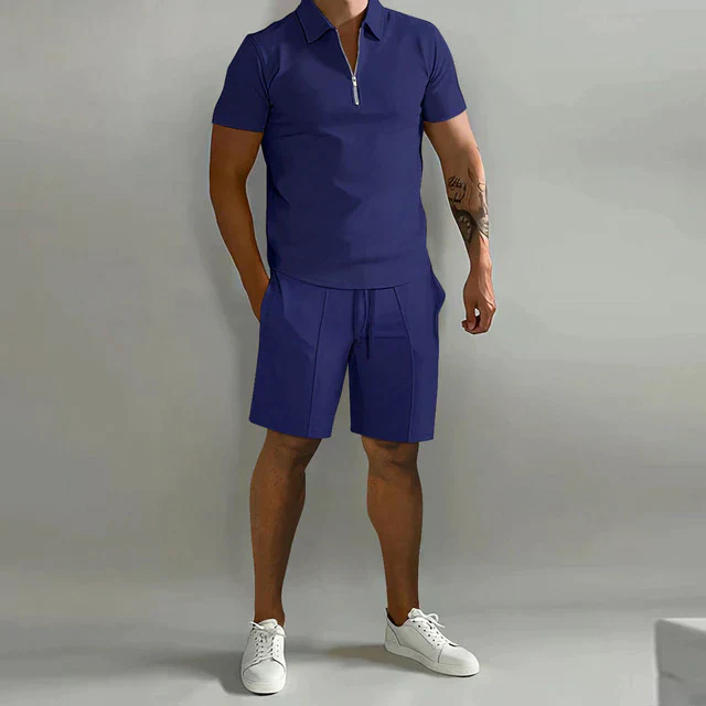 Rens Set | Men's Polo Shirt and Shorts - Image 10