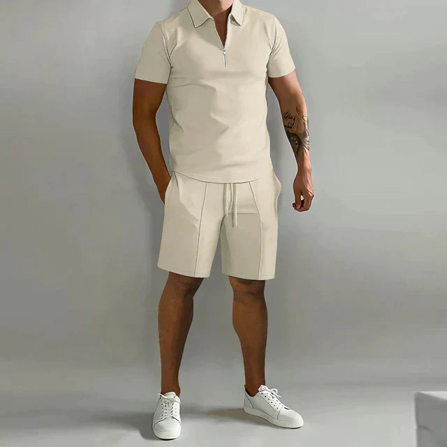 Rens Set | Men's Polo Shirt and Shorts - Image 11
