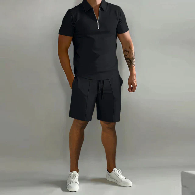 Rens Set | Men's Polo Shirt and Shorts - Image 6