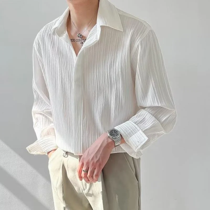 Rensen Shirt | Men's Long Sleeve Shirt Casual Relaxed Fit - Image 2
