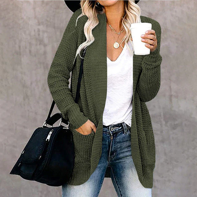 Rumi Cardigan | Women's Autumn Casual Knitted Cardigan - Image 2