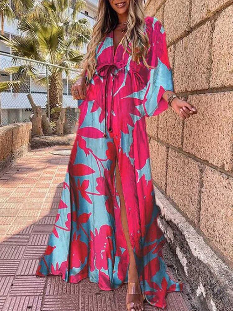 Samiyah Dress | Colorful Printed Maxi Dress - Image 4