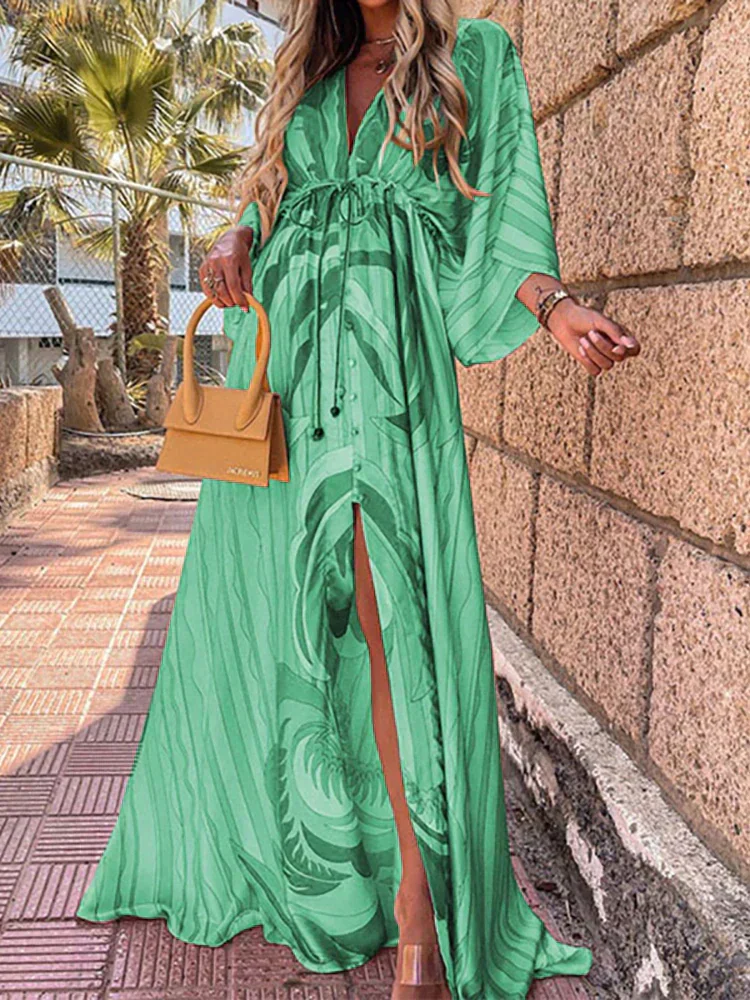 Samiyah Dress | Colorful Printed Maxi Dress - Image 6
