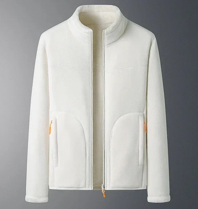 Sophia Regular Fit Stand Collar Jacket | Zip Closure Side Pockets Jacket - Image 8