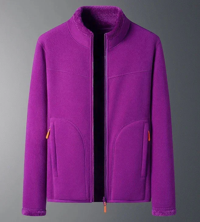 Sophia Regular Fit Stand Collar Jacket | Zip Closure Side Pockets Jacket - Image 9