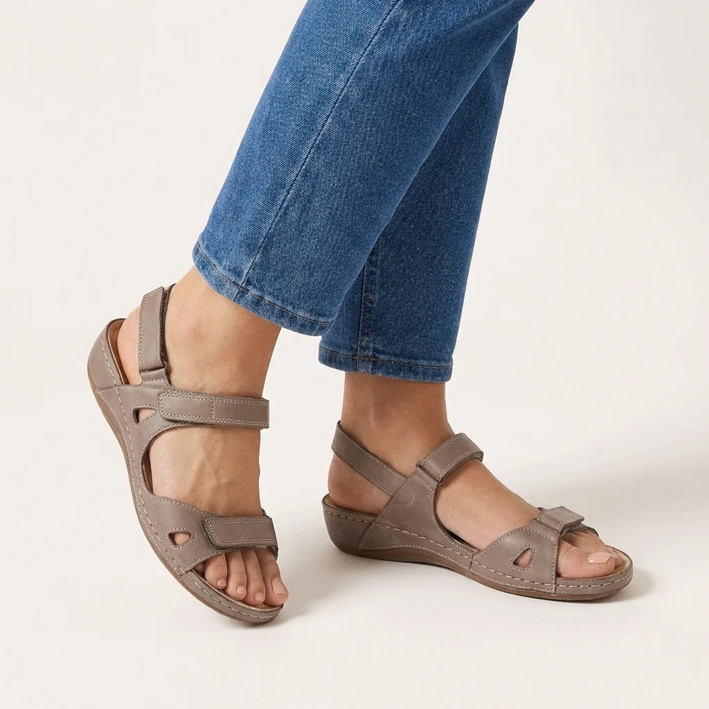 Sophia Orthopedic Comfort Fit Sandals | Open Toe Sandals - Image 4