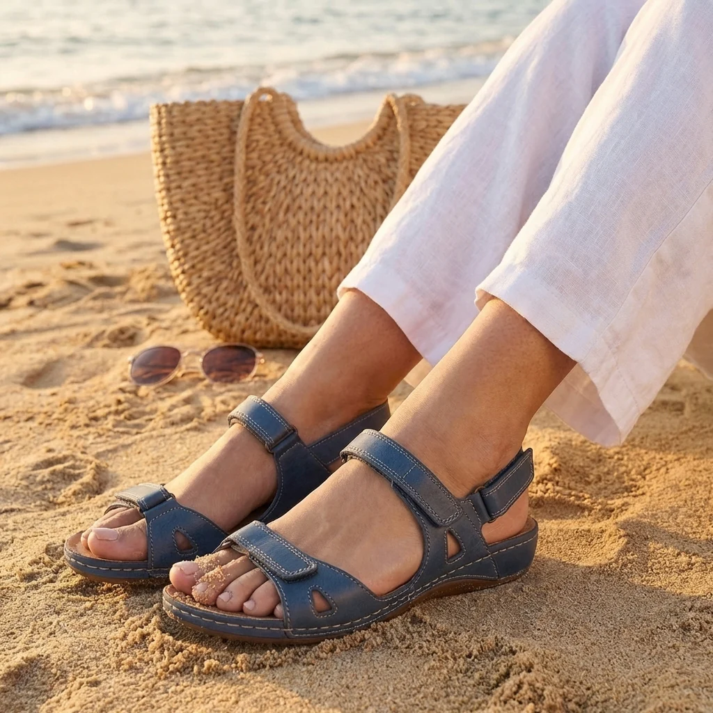 Sophia Orthopedic Comfort Fit Sandals | Open Toe Sandals - Image 6