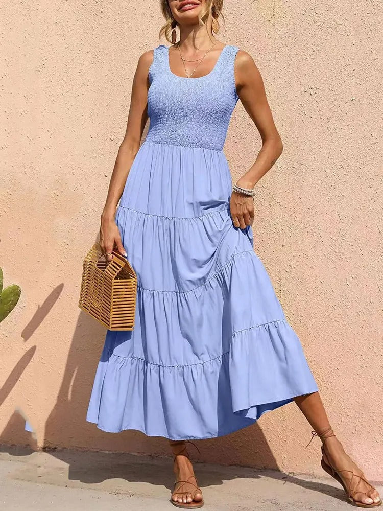 Sophie Women's Sleeveless Maxi Dress | Light & Breezy Fit - Image 3