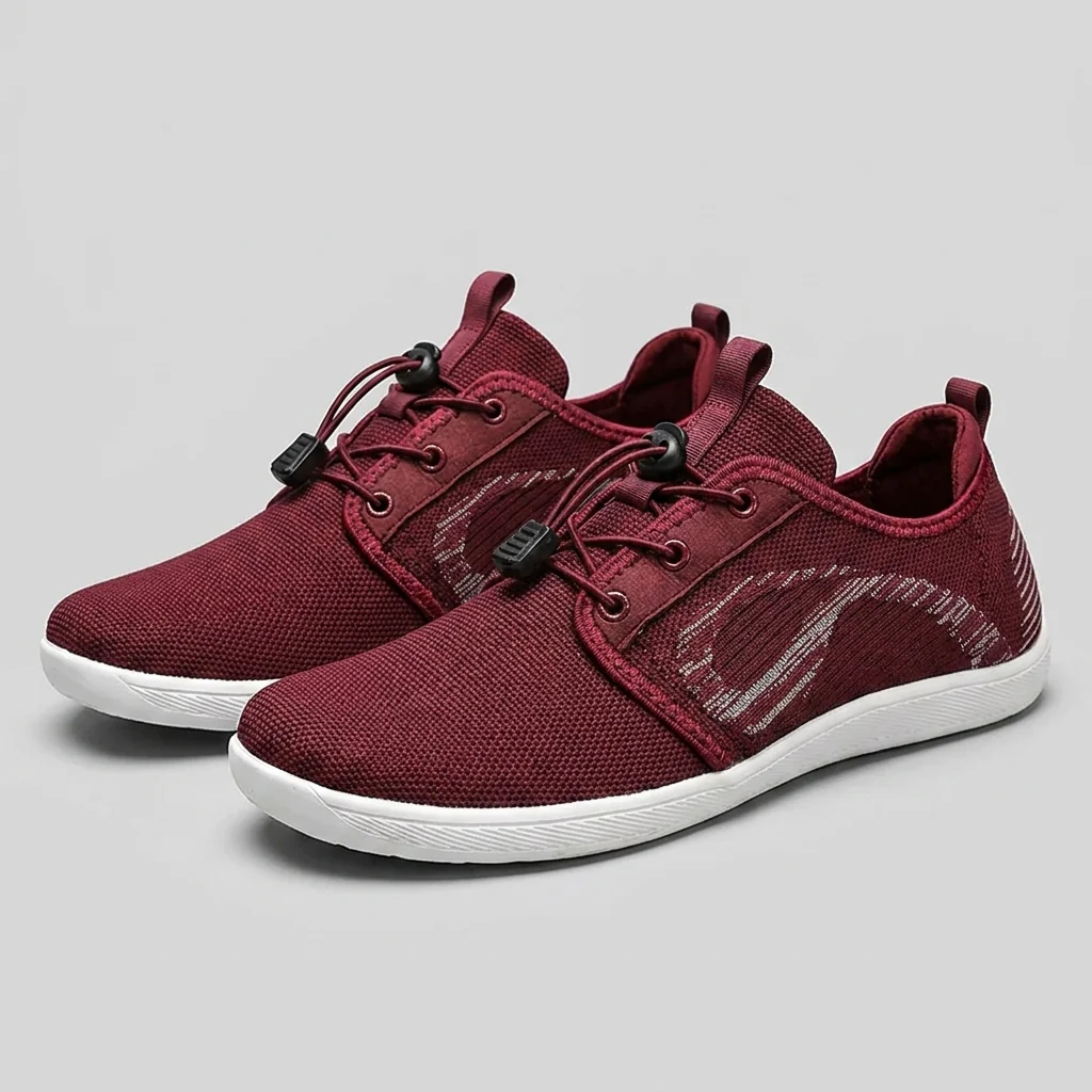 Theodore Low-Profile Sneaker | Mesh Upper Toggle Laces Sneaker - Image 5