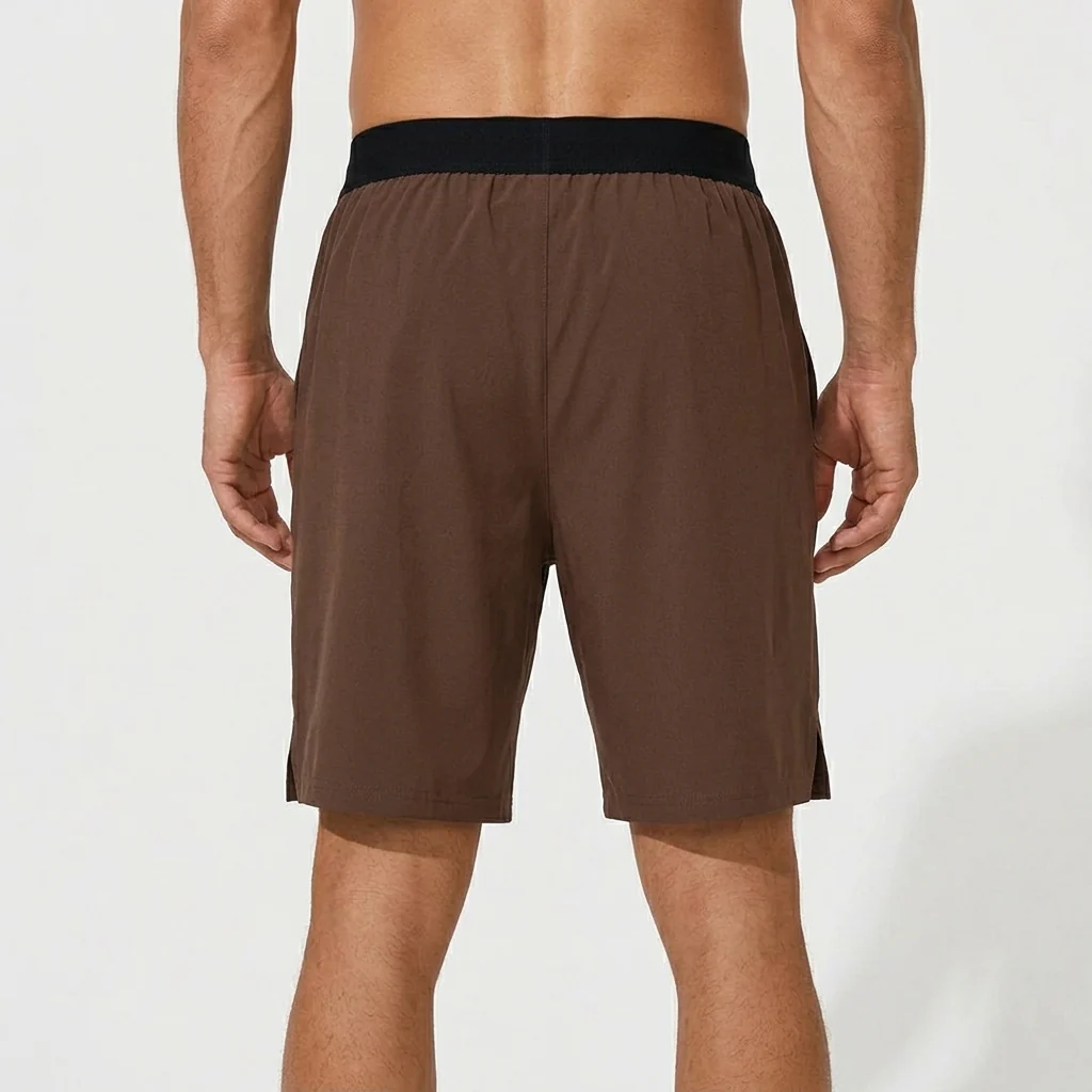 Theodore Relaxed Fit Shorts | Elastic Waistband Side Pockets Shorts - Image 6
